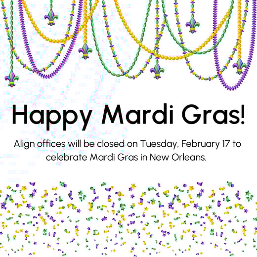 We’re taking a day to enjoy Mardi Gras in New Orleans! (1)